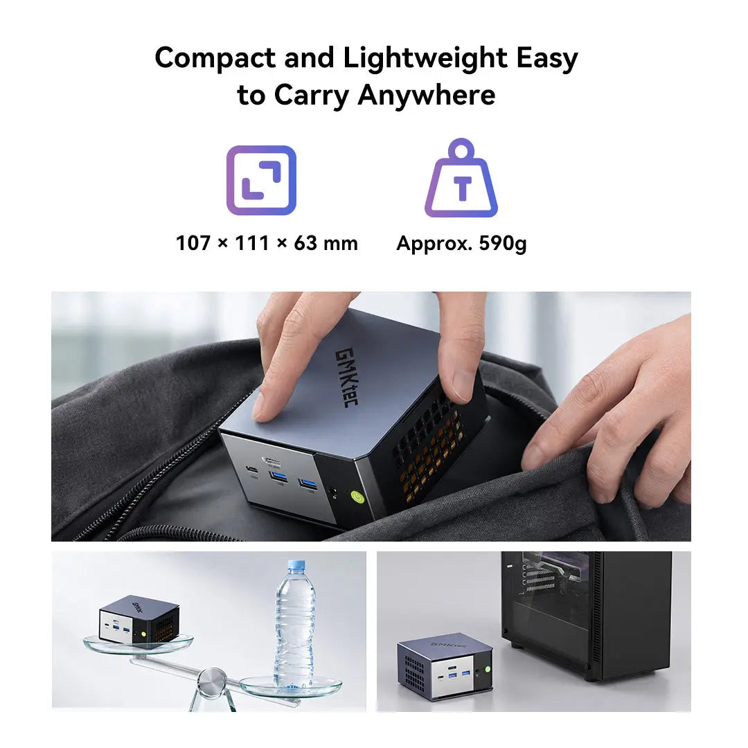 Mini PC para IA GMKtec EVO-X1 Pro - AMD Ryzen™ AI 9 HX 470