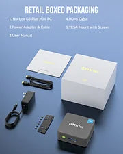 GMKtec NucBox G3 Plus - Mini PC de desempenho aprimorado com Intel Twin Lake N150