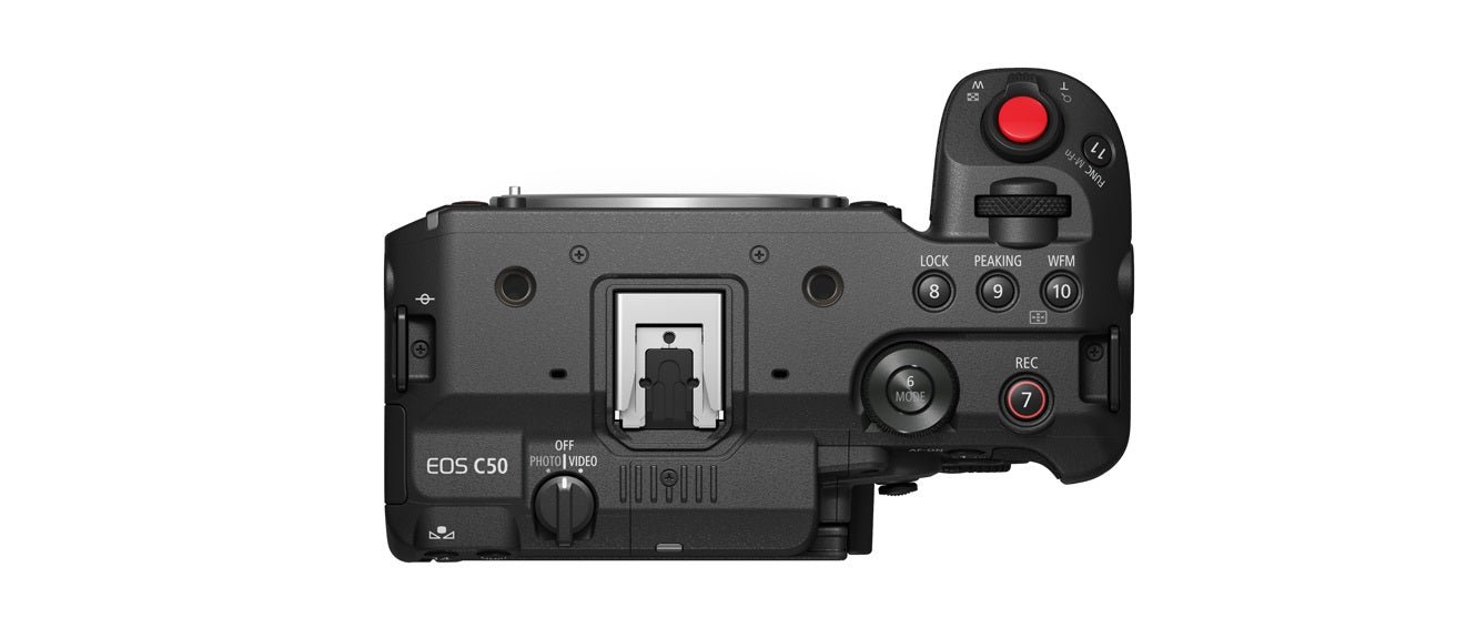 Câmera Cinema Canon EOS C50