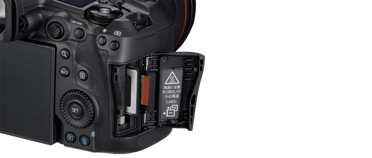 Câmera Canon EOS R5 Mark II Mirrorless, Full-Frame 45MP, Vídeo 8K RAW 60p, Disparo 30fps, IBIS, Wi-Fi 6E (Corpo ou Kit com RF 24-105mm f/4L IS USM)