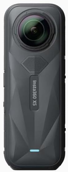 Insta360 X5 – Pacote Essentials à prova d'água 8K 360 vídeo 72MP foto ação capacete câmera 1/3.3 cm sensor grande-angular baixa desempenho luz desempenho lentes substituíveis para esportes viagens ao
