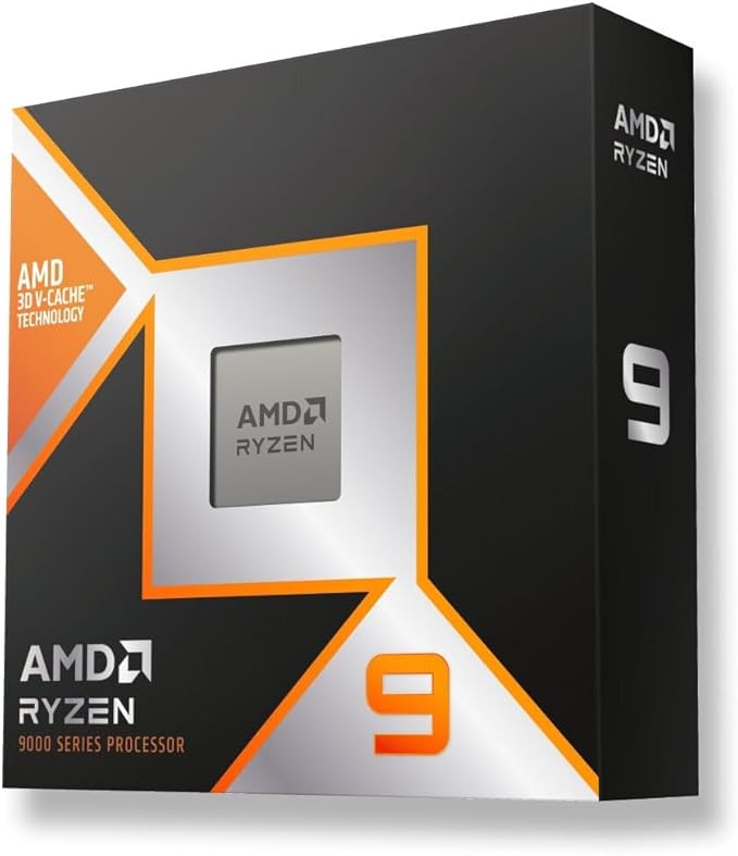Processador AMD Ryzen 9 9900X3D (AM5/ 12 Cores/ 24 Threads/ 5.5 GHz/ 140Mb Cache/Radeon Graphics/Sem Cooler)
