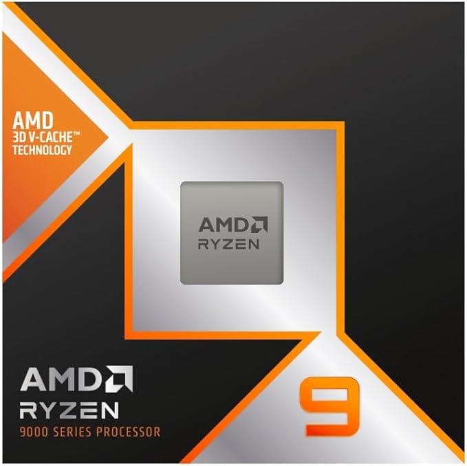 Processador AMD Ryzen 9 9950X3D (AM5/ 16 Cores/ 32 Threads/ 5.7 GHz/ 144Mb Cache/Radeon Graphics/Sem Cooler)