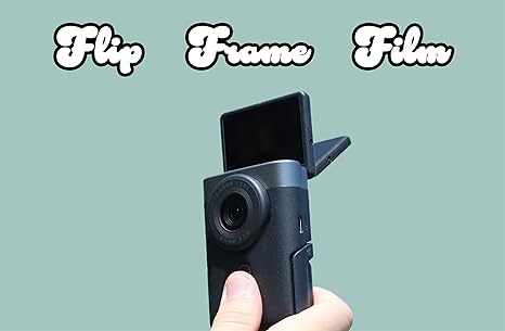 Câmera Canon PowerShot V10 para Criadores de Conteúdo – Câmera Compacta para Vlog, Lente Grande Angular Fixa de 19mm, Vídeo 4K