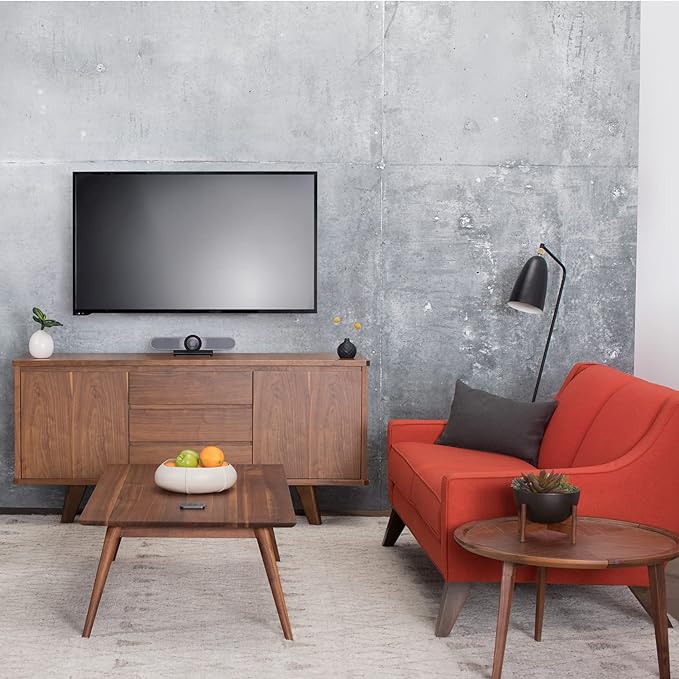 Câmera Videoconferencia Meetup, Logitech, 960-001101, Preta