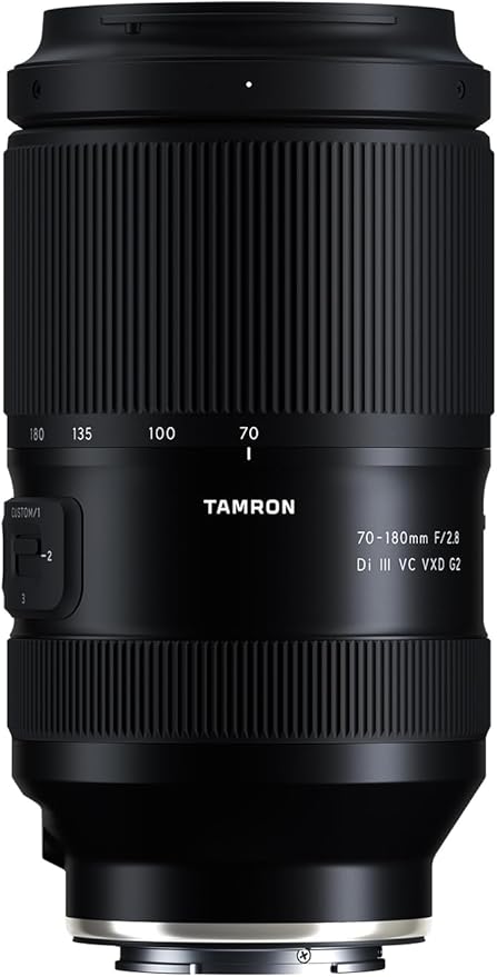 Tamron 70-180 mm F/2.8 Di III VC VXD G2 para câmeras Sony E-Mount Full Frame Mirrorless