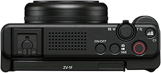 Sony Câmera Vlog ZV-1F para criadores de conteúdo e vloggers preta