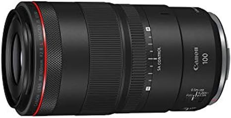 Lente Canon RF 100mm F2.8 L Macro IS USM – Lente Macro Teleobjetiva Média, Compatível com Câmeras Mirrorless da Série EOS R, Preta