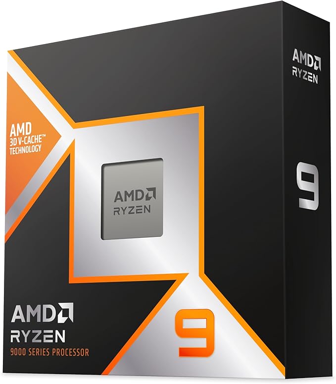 Processador AMD Ryzen 9 9900X3D (AM5/ 12 Cores/ 24 Threads/ 5.5 GHz/ 140Mb Cache/Radeon Graphics/Sem Cooler)