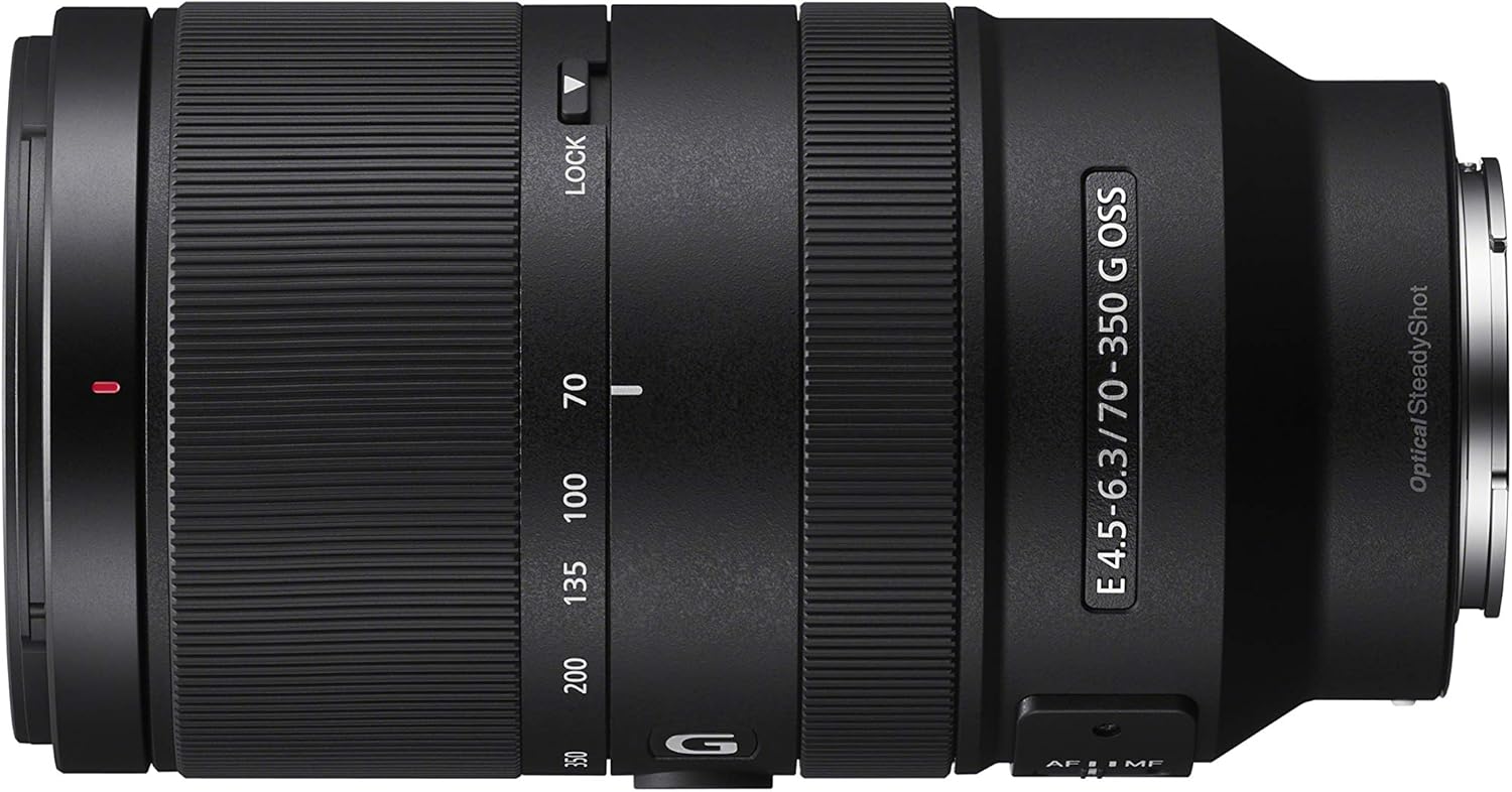 Sony Alpha 70-350mm F4.5-6.3 G OSS Super-Telephoto APS-C Lens