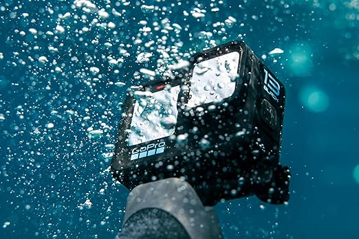 GoPro HERO13 Black - Câmera de ação à prova d'água 10m, 5.3K60, HLG HDR, 27MP, HyperSmooth 6.0, GPS, Wi-Fi 6, Detecção Automática das lentes HB-Series