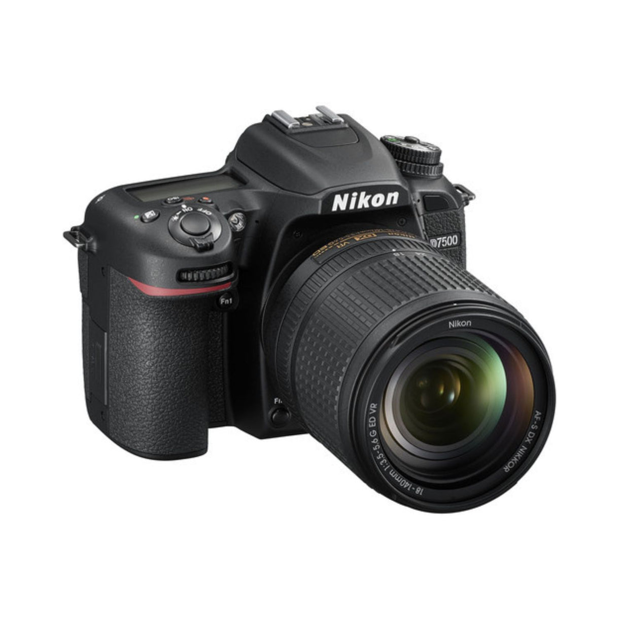 Câmera DSLR Nikon D7500 com lente 18-140mm/18-55mm | Wi-Fi e Sensor CMOS DX-Format de 20.9MP