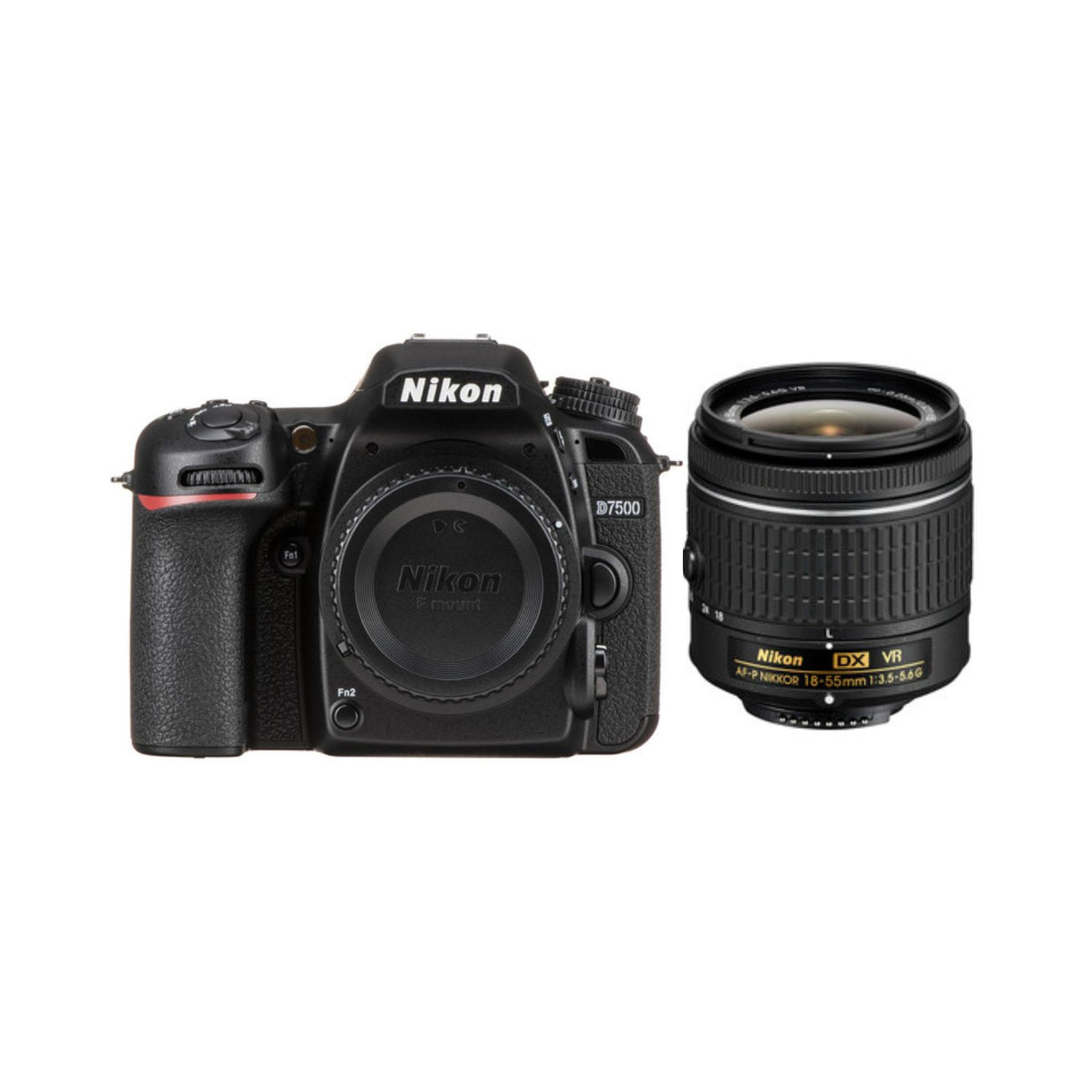 Câmera DSLR Nikon D7500 com lente 18-140mm/18-55mm | Wi-Fi e Sensor CMOS DX-Format de 20.9MP