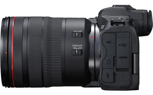 Câmera Canon Eos R5 8k 45mp Com 24-105mm F/4l Cor Preto