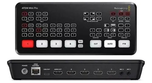 Blackmagic Design Atem Mini Pro Hdmi Live Stream Switcher