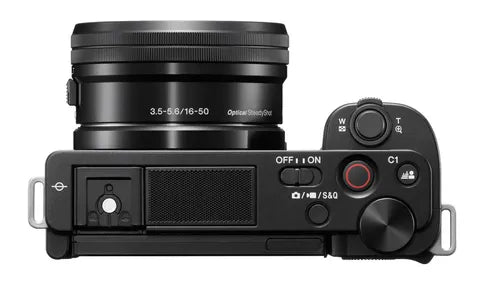 Câmera Sony ZV-E10 Mirrorless 4K, Lente 16-50mm, Preta