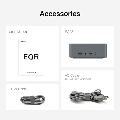 Beelink EQR6 AMD Ryzen 6800U - 24GB/32GB - 500GB/1TB