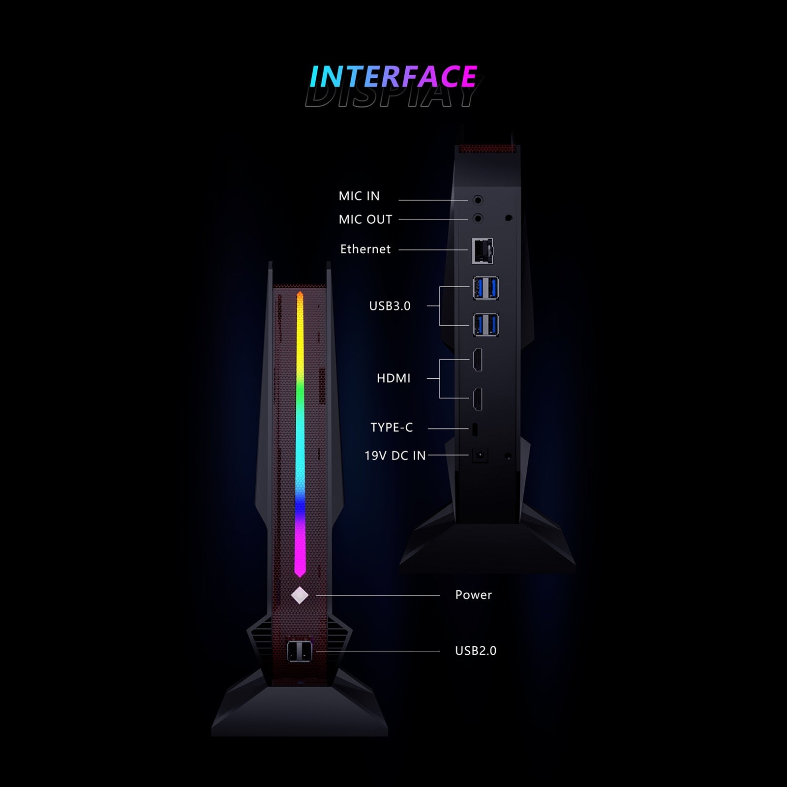 Alfa Mini Pro X PC Gamer - Intel 12 gen Core i9 12900H + Nvidia RTX 3050Ti 4G