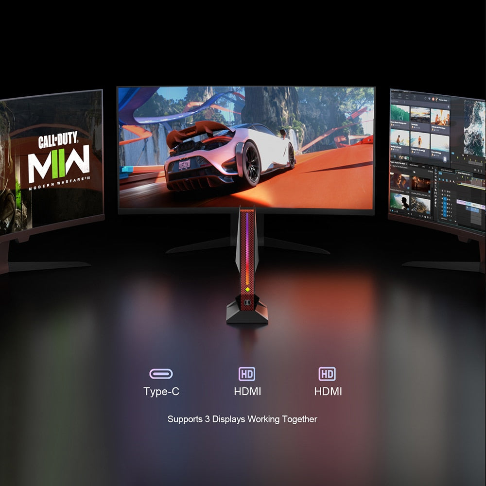 Alfa Mini Pro X PC Gamer - Intel 12 gen Core i9 12900H + Nvidia RTX4060 8G