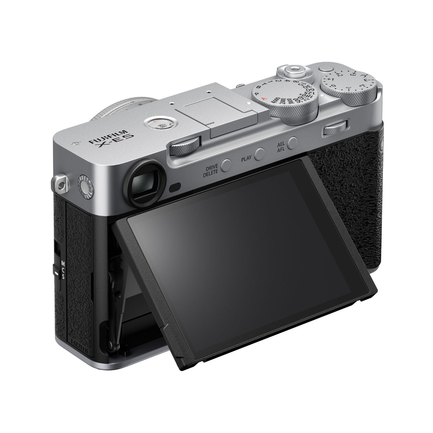 Kit Câmera Digital Mirrorless Fujifilm X-E5 Silver + Lente Fujifilm Fujinon XF23mmF2.8 R WR