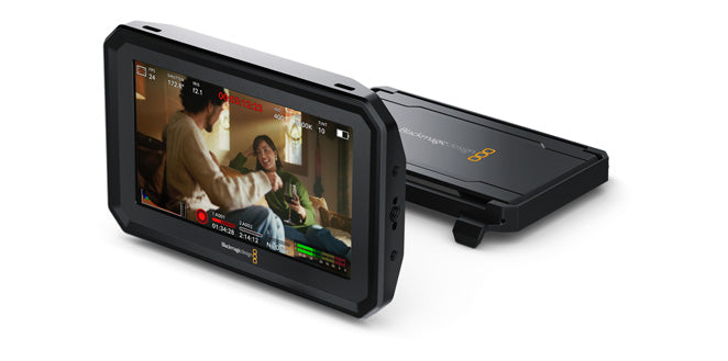 Monitor Blackmagic PYXIS Monitor — Tela HDR Touch 5", 1500 nits, Controle Completo de Câmera via USB-C