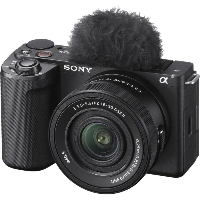 Câmera Sony ZV-E10 II Mirrorless com lente 16-50mm (Preta)