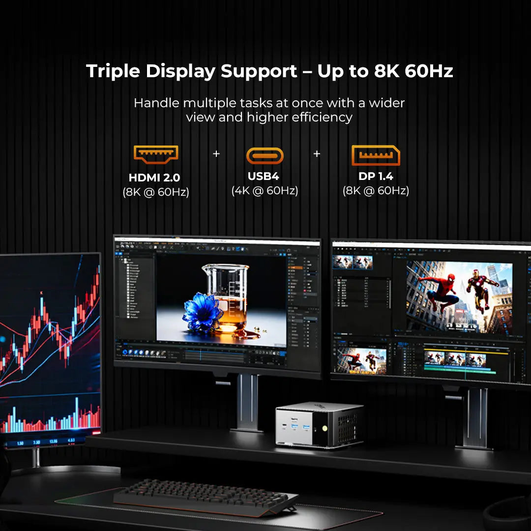 GMKtec M8 Mini PC AMD Ryzen™ 5 PRO 6650H