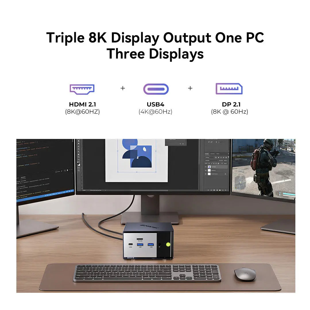 Mini PC para IA GMKtec EVO-X1 Pro - AMD Ryzen™ AI 9 HX 470
