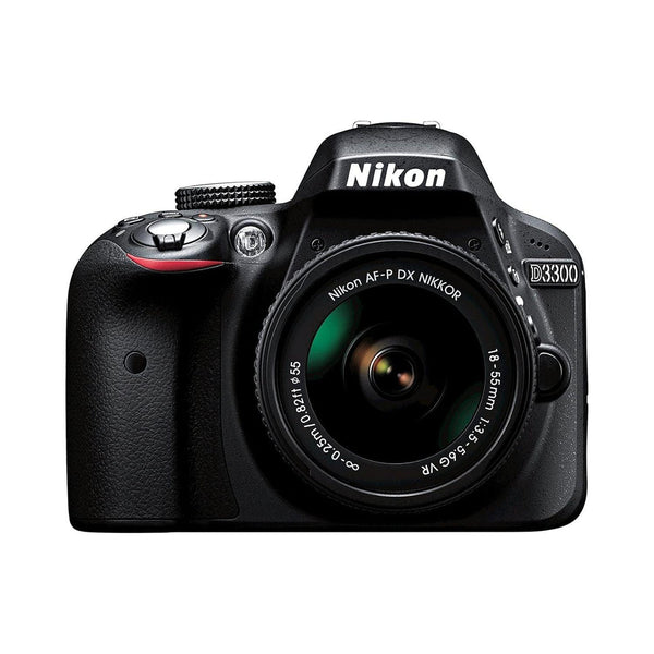 Nikon DSLR D3300 | Câmera + Lente 18-55MM | Sensor CMOS Formato DX com 24.2Mp