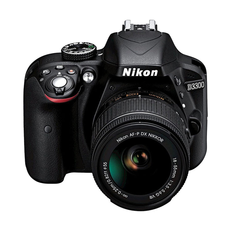Nikon DSLR D3300 | Câmera + Lente 18-55MM | Sensor CMOS Formato DX com 24.2Mp