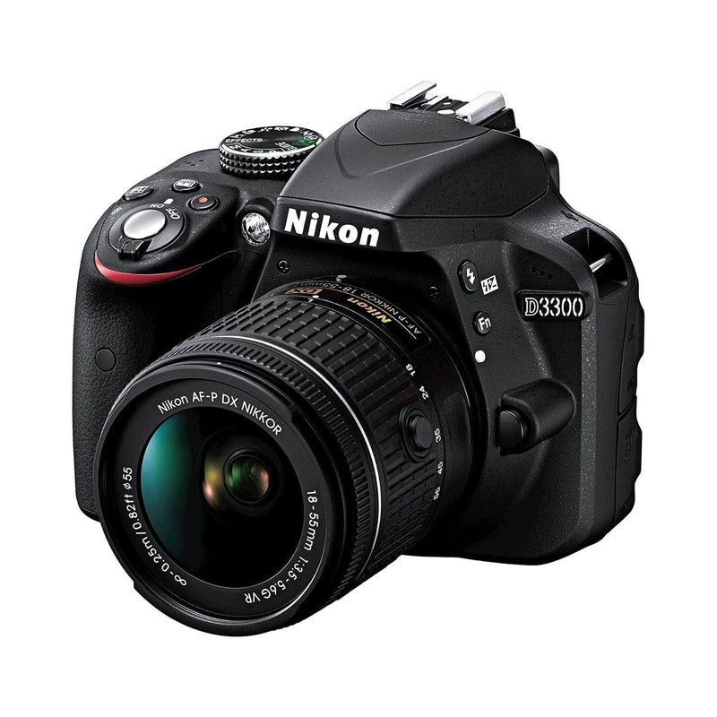 Nikon DSLR D3300 | Câmera + Lente 18-55MM | Sensor CMOS Formato DX com 24.2Mp