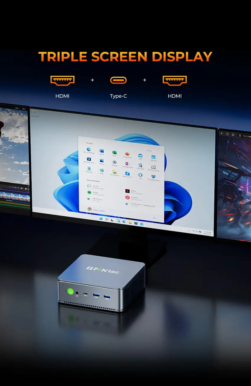 GMKtec NucBox M6 Ultra Mini PC AMD Ryzen™ 5 7640HS