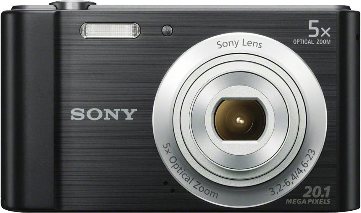 Sony Cyber-shot DSC-W800 Câmera Digital Optical Zoom 5X | Vídeo HD 720p | Preto