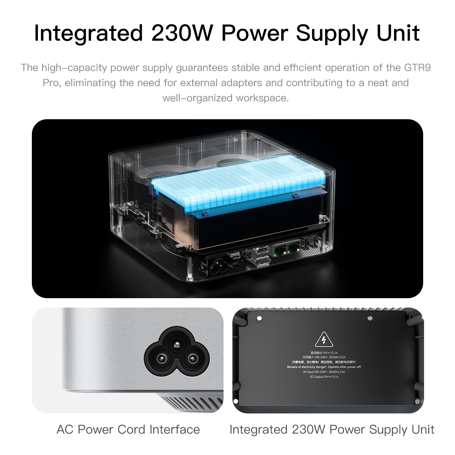 Beelink GTR9 Pro AMD Ryzen™ AI Max+ 395 / 128GB RAM + 2Tb Armazenamento