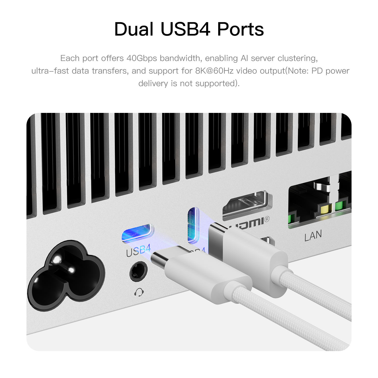 Beelink GTR9 Pro AMD Ryzen™ AI Max+ 395 / 128GB RAM + 2Tb Armazenamento