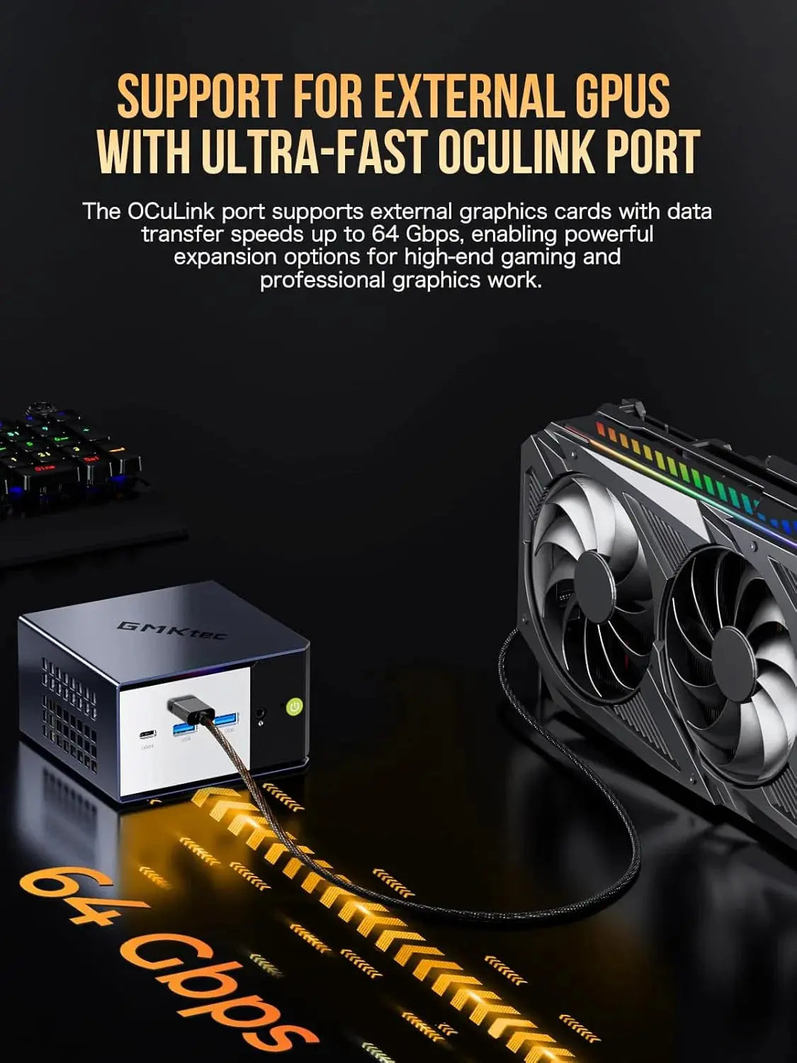 Mini PC para IA GMKtec EVO-X1 AI - AMD Ryzen™ AI 9 HX 370