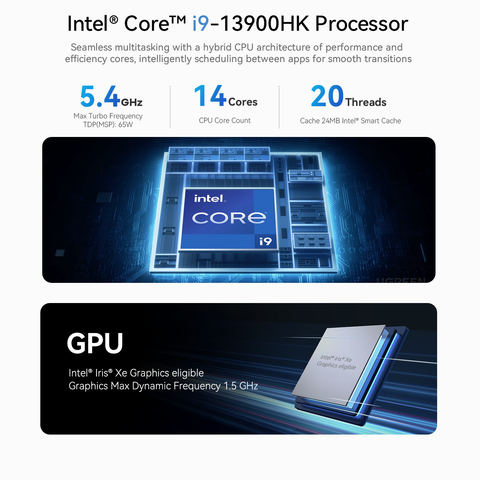 Beelink GTi13 Ultra Intel® Core™ i9-13900HK 32GB 1TB