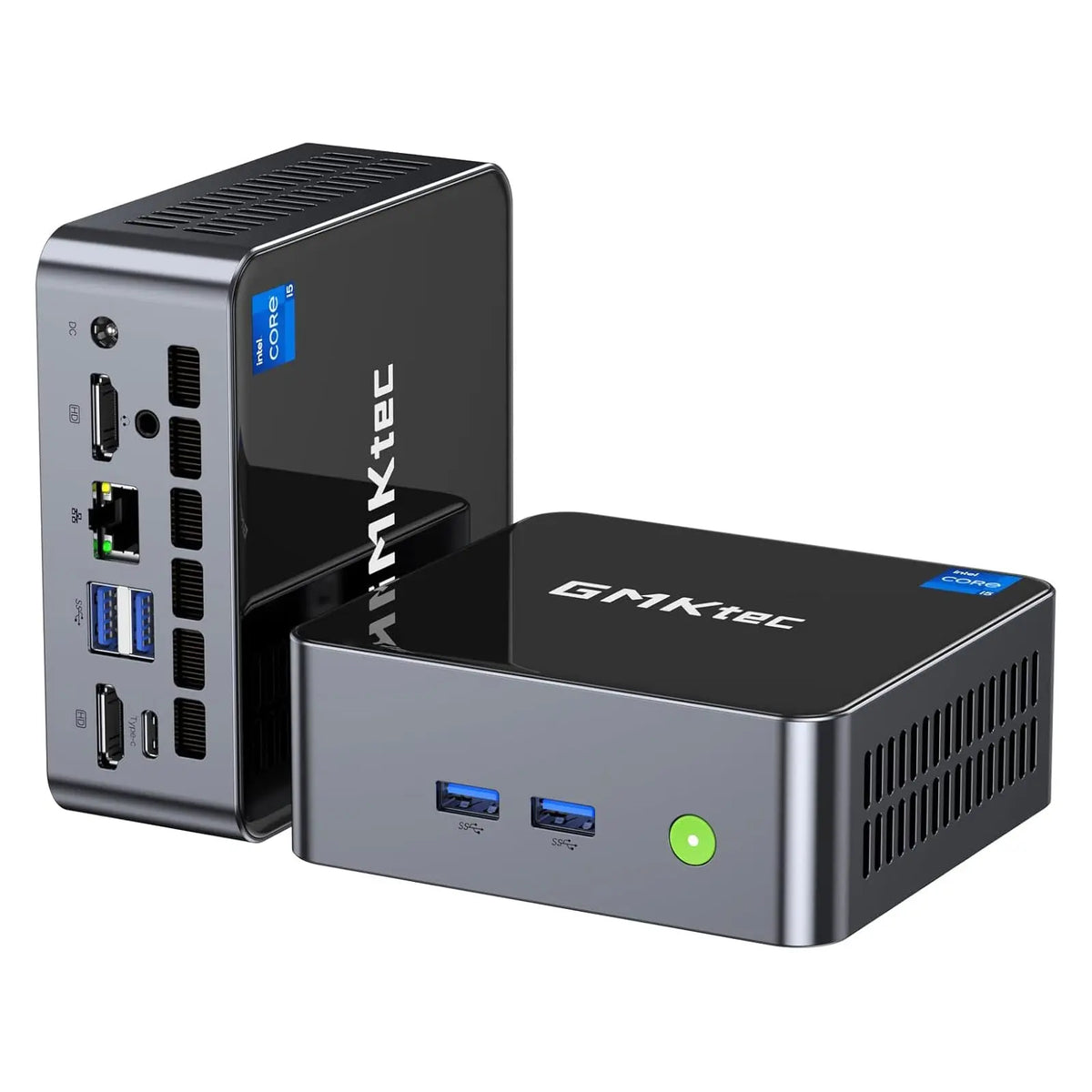 Mini PC GMKtec NucBox M3 Pro Intel® Core™ i5-13500H, Até 64GB RAM, Tripla Saída de Vídeo 4K, Wi-Fi 6