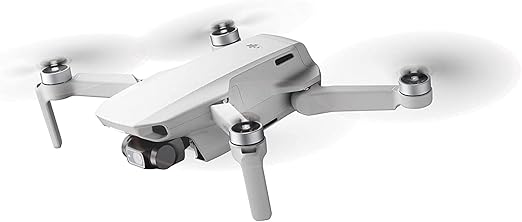 DJI Mini 2 – Quadricóptero drone ultraleve e dobrável, suspensão cardan de 3 eixos com câmera 4K, foto de 12 MP, tempo de voo de 31 minutos, transmissão de vídeo HD OcuSync 2.0 10 km, QuickShots,