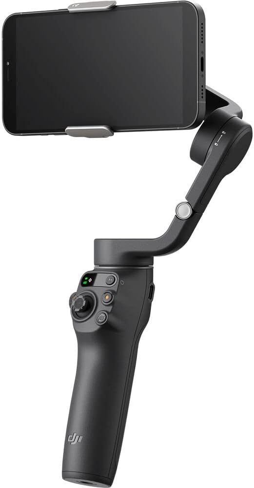 Estabilizador DJI Osmo Mobile 6 Preto Triaxial Bluetooth 5.0 Ext. 21,5cm - DJI110