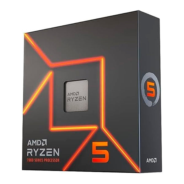 Processador AMD Ryzen 5 7600X Box (AM5/6 Cores/12 Threads/5.3GHz/38MB Cache/Radeon Graphics) Com Vídeo/Sem Cooler