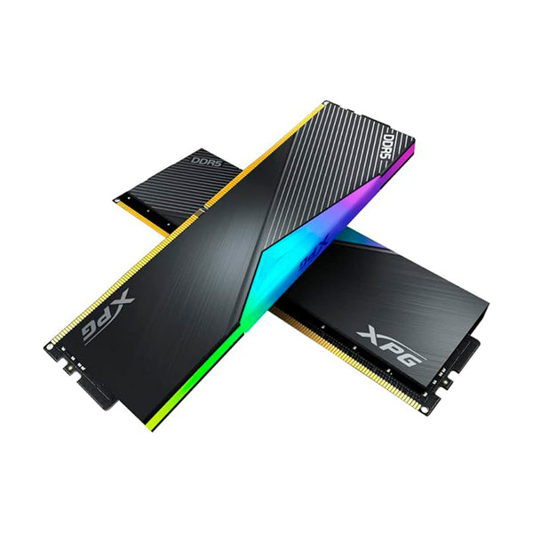 XPG Lancer RGB DDR5 6000MHz 32GB (2x16GB) CL40 UDIMM 288-Pins Desktop SDRAM DDR5 Dual Channel RAM Kit Dissipador de calor preto (AX5U6000C4016G-DCLARBK)