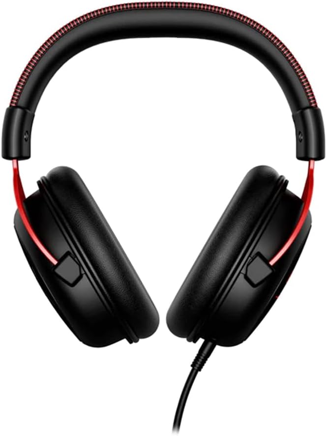 Headset Gamer Hyperx Cloud II, Kingston, KHX-HSPC-RD, Preto e Vermelho