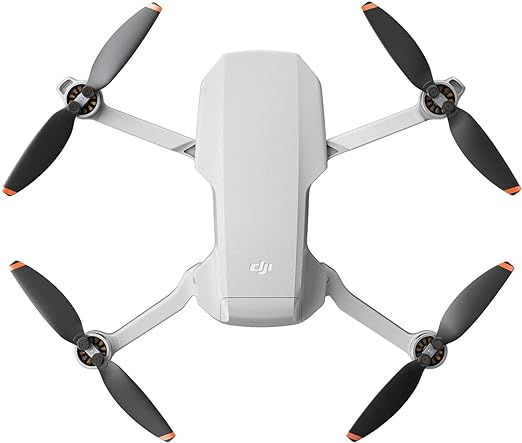 DJI Mini 2 – Quadricóptero drone ultraleve e dobrável, suspensão cardan de 3 eixos com câmera 4K, foto de 12 MP, tempo de voo de 31 minutos, transmissão de vídeo HD OcuSync 2.0 10 km, QuickShots,