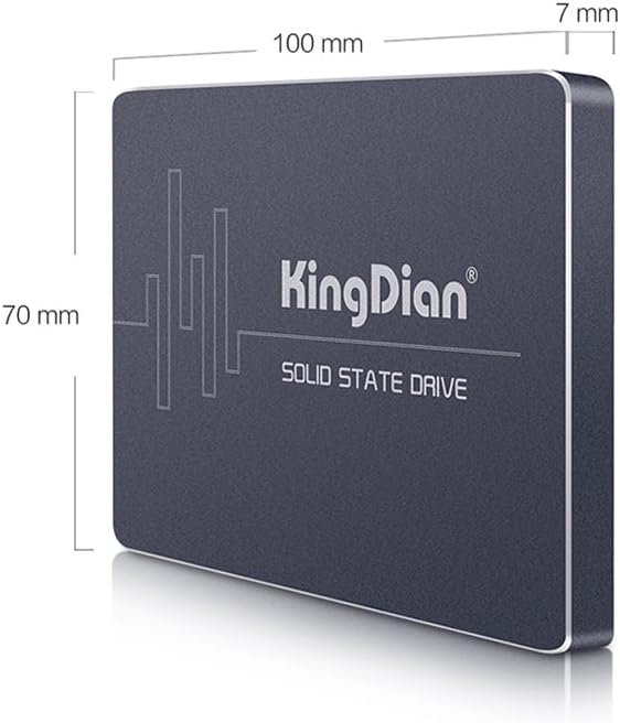 SSD KingDian 60GB 120GB 240GB 480GB 1TB 2TB 2.5" SATA III - Unidade de Estado Sólido Interno (480GB s280)