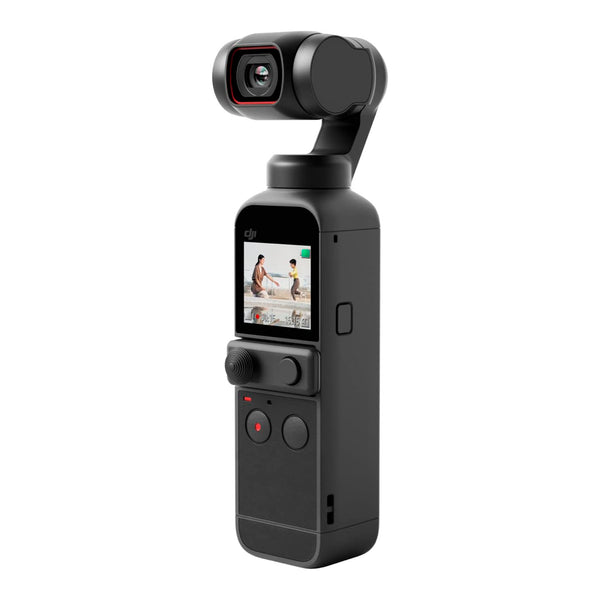 DJI Pocket 2 - estabilizador gimbal de 3 eixos portátil com câmera 4K, CMOS de 1/1,7", foto de 64 MP, tamanho de bolso, ActiveTrack 3.0, Efeitos Glamour, para Android e iPhone, preto