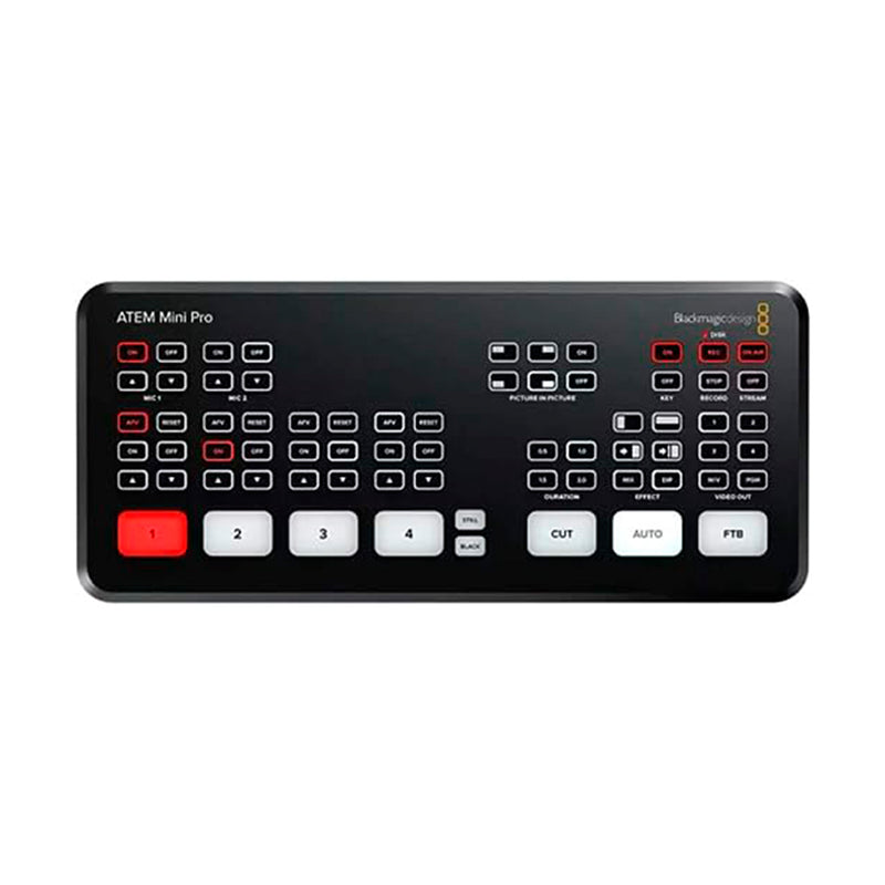 Switcher Blackmagic Design ATEM Mini Pro HDMI para transmissão ao vivo