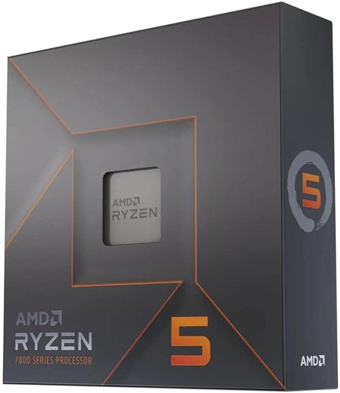 Processador AMD Ryzen 5 7600X Box (AM5/6 Cores/12 Threads/5.3GHz/38MB Cache/Radeon Graphics) Com Vídeo/Sem Cooler