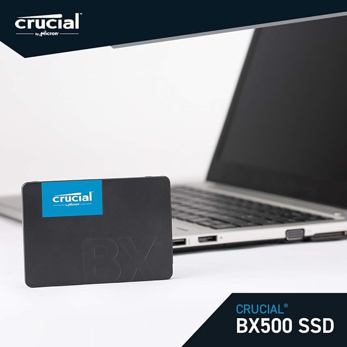 Hd Ssd 1tb Crucial Sata 3 2.5" Bx500 Ct1000bx500ssd1