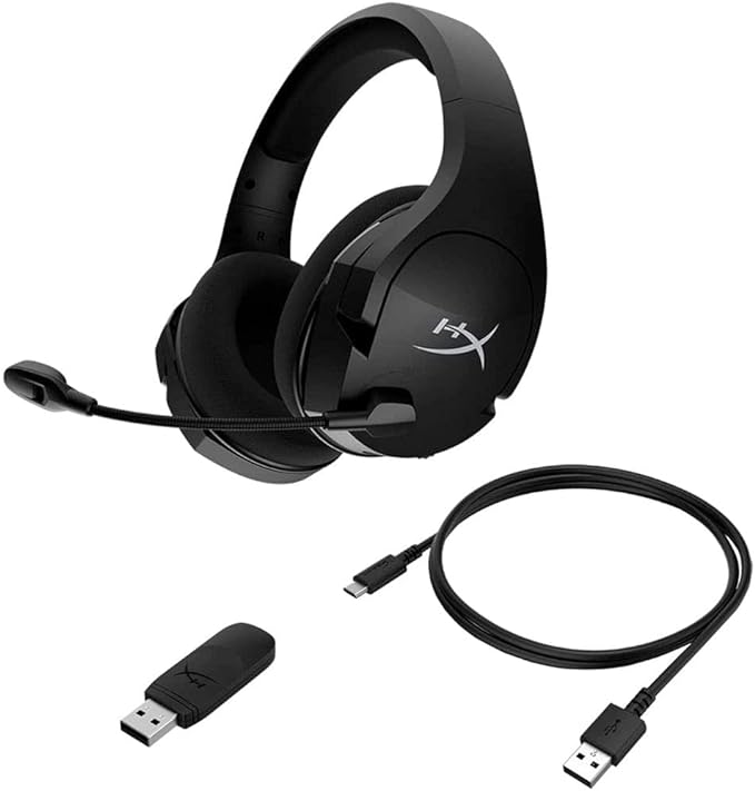 Headset Sem Fio Gamer HyperX Cloud Stinger Core 7.1 -HHSS1C-BA-BK/G